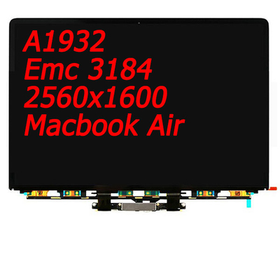 شاشة 2560x1600 Macbook Air Lcd ، استبدال شاشة A1932 Emc 3184